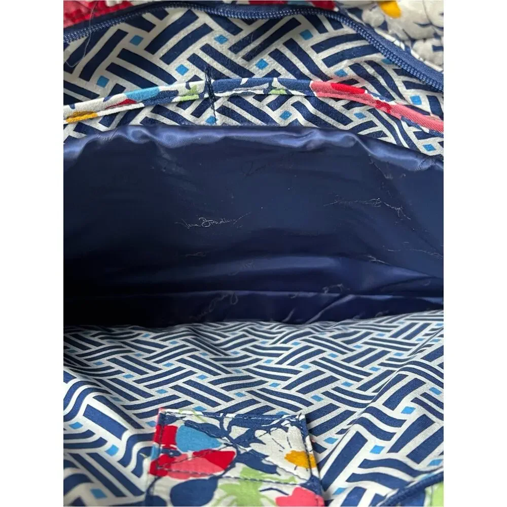 Vera Bradley Summer cottage Quilted Floral Laptop Tote bag